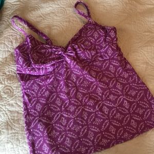 Lands end tankini top size 6